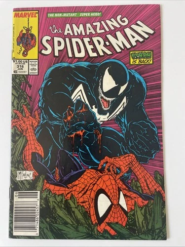 Amazing Spider-Man #316 (1989) Newsstand Edition VF-