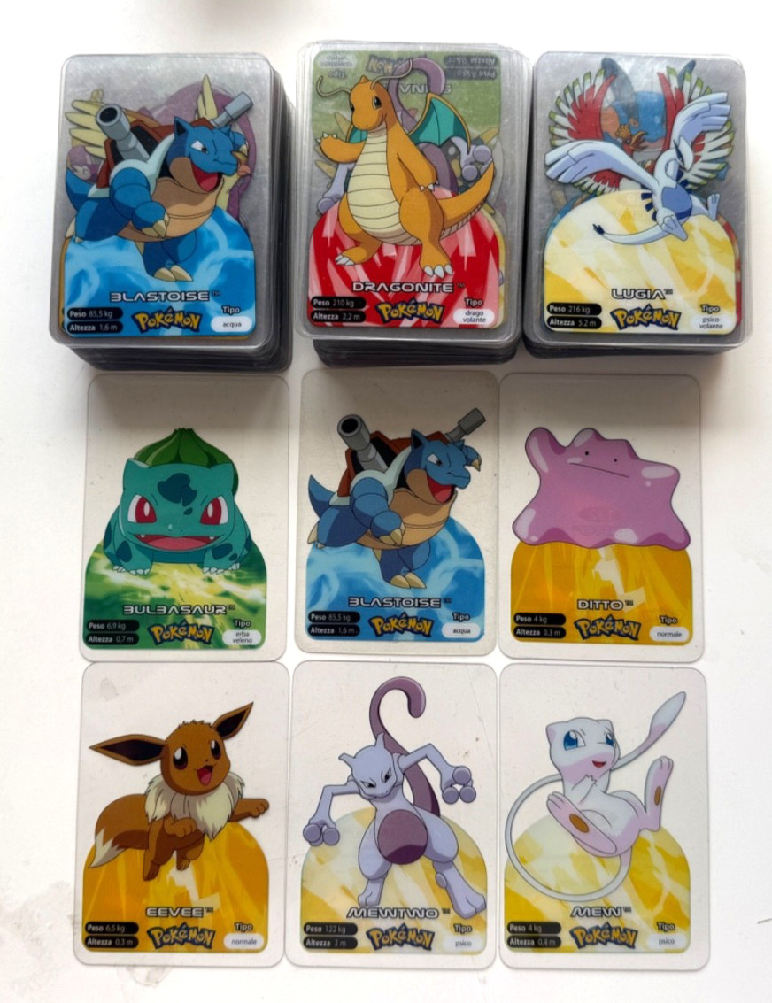 Rare Vintage Pokemon cards -  Lamincards collection Edibas - 2006 - You Choose