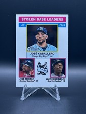 2025 Heritage Jose Ramirez Jose Caballero Jazz Chisholm Chrome #198