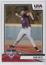 2019 Panini USA Baseball Stars & Stripes Zack Hess #17 gl2