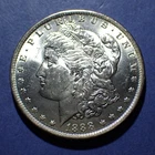 1888-O Morgan Dollar  Near Ch. BU