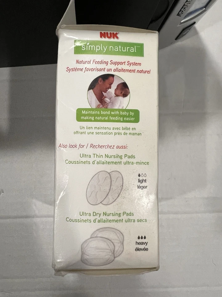 Sacos de leite materno 50 unidades NUK Seal 'N Go Simply Natural Slite PACOTE DANIFICADO - Imagem 3 de 4