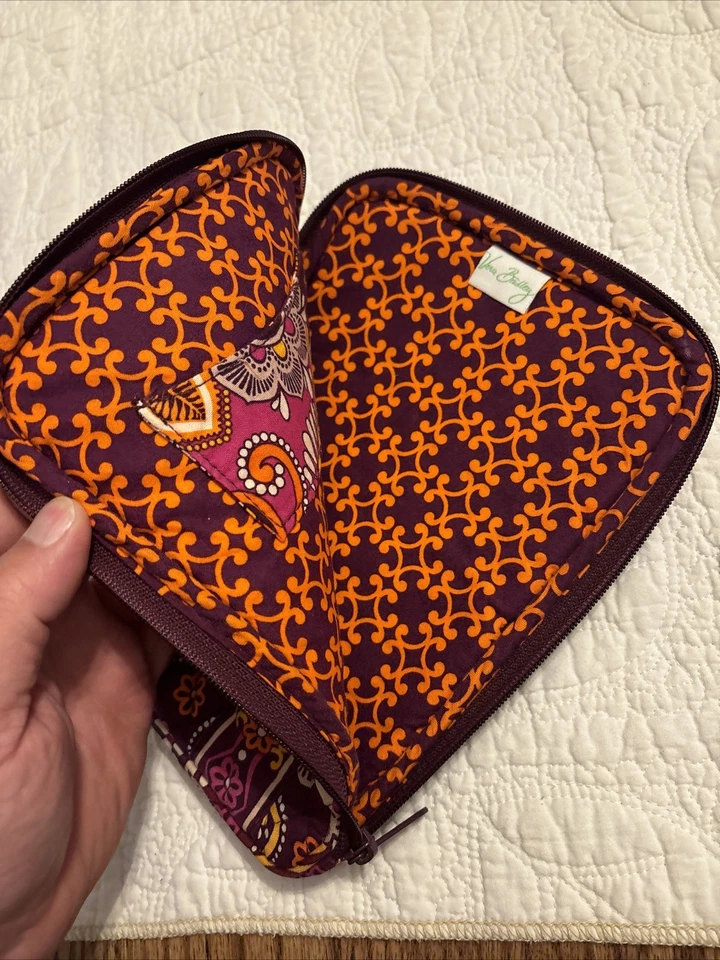 Vera Bradley Tablet Cover Case Quilted Ipad Sleeve 9x7 Safari Sunset Retired - Image 4 of 4