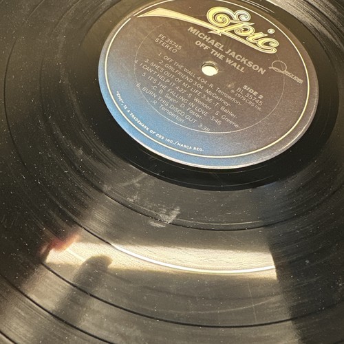 Michael Jackson Off The Wall 1979 Epic FE 35745 Funk / Soul, Pop - Picture 9 of 9