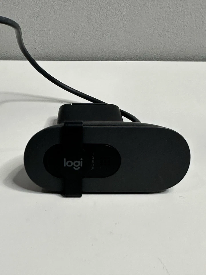 Logitech Brio 100 Full HD 1080p Webcam für Meetings und Streaming - Schwarz