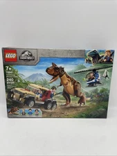 Lego Jurassic World 76941 Carnotaurus Dinosaur Chase Building Kit 240 Pcs Set