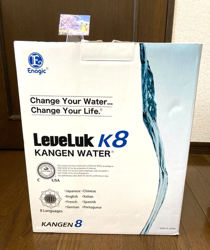 Enagic LeveLuk K8 Kangen A26-00 Alkaline Water Filtration Ionizer Machine Unused