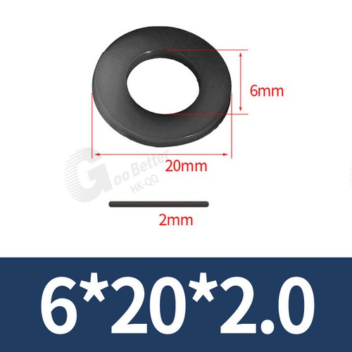 Unterlegscheiben DIN 125 Kunststoff Polyamid PVC M2 - M24 Beilagescheibe ISO7089 - Bild 61 von 121