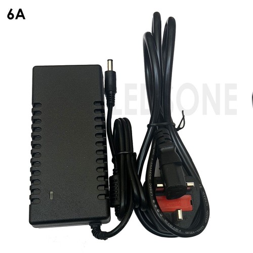 12V 1A-10A DC PSU Charger Power Supply Adapter for CCTV Camera LED Strip UK Plug - Picture 10 of 38