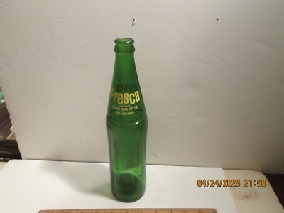 VINTAGE 16 OZ. FRESCA SODA BOTTLE. RETURN FOR DEPOSIT.