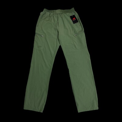 New Balance Mens Size Medium All Motion Cargo Joggers Light Running Green  Pants