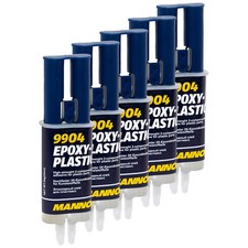Produktbild - Mannol 9904 2K Epoxy-Plastik Klebstoff 5x 30g Epoxidkleber Zweikomponentenkleber