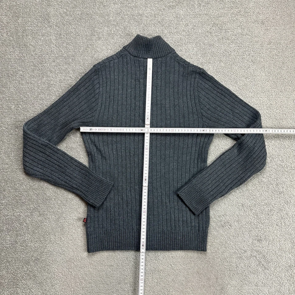 DOLCE & GABBANA Damen Wolle Strickjacke 50 Pullover Sweater Cardigan 18112 Grau - Bild 4 von 4