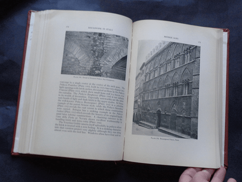 BRICKWORK IN ITALY Ancient to Modern Times: Roman & Gothic / Architecture 1925 - Picture 4 of 12