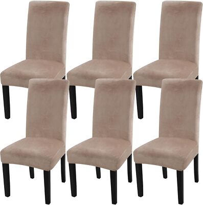 Fuloon Velvet Cahir Cover Elastic Chair Covers Protector Seat