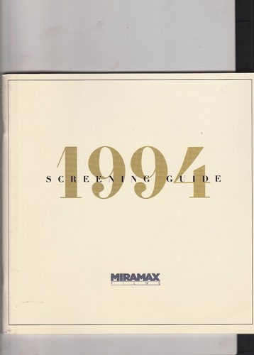 Miramax 1994 Screening Zeitplan - Bild 1 von 3