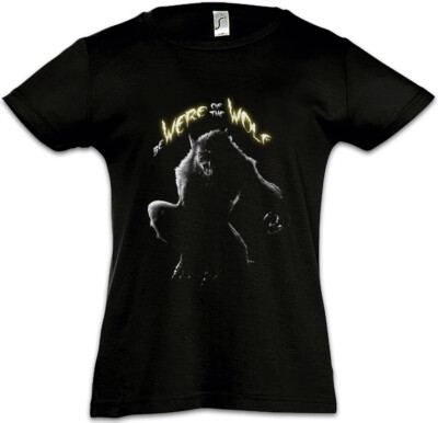 BE WERE OF THE WOLF SWEATSHIRT Kids Girls T-Shirt Werewolf The Werwolf Howling