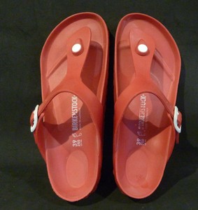birkenstock gizeh eva red