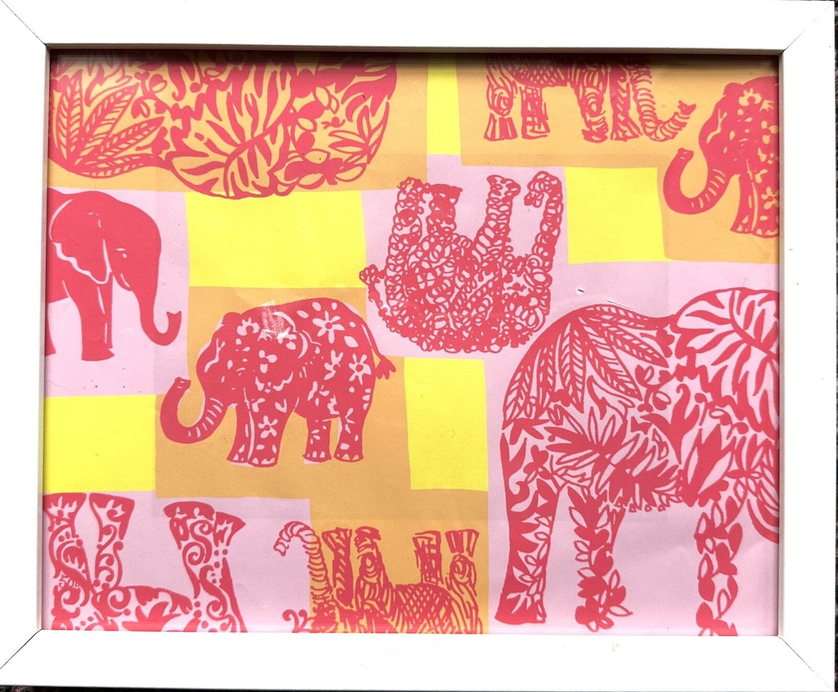 Lilly Pulitzer Elephant Printnull