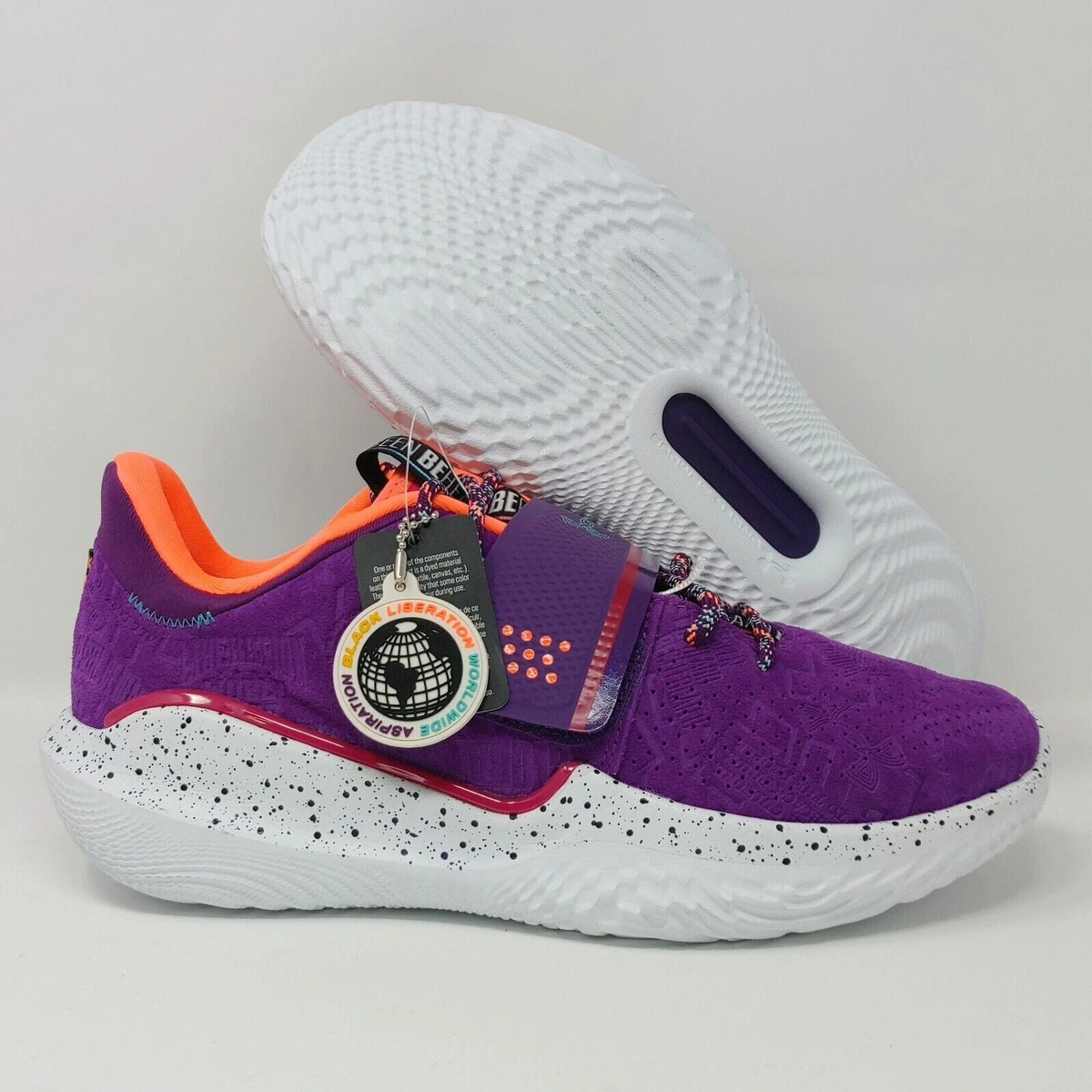 Under Armour Flow FUTR X 2 Black History Month Basketball Shoes Men