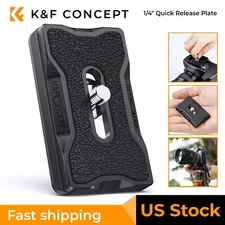 K&F Concept Quick Release Plate for Arca-Swiss Standard Tripod Ball Head Camera