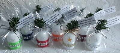 Adventskerzen,Weihnachtskerzen Adventsgesteck Firmen Freunde Advent Geschenke