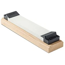 RH Preyda Mounted Soft Arkansas Stone Honing Set with Honing Oil, 7 x 1.62 x .5