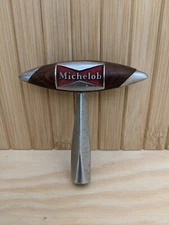 Anheuser-Busch Michelob Beer Wood & Metal Tap Handle Pull Knob Vintage