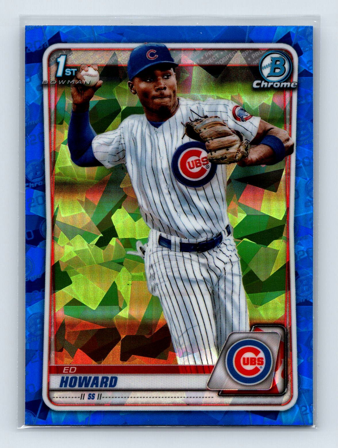 Ed Howard 2020 Bowman Draft Sapphire Edition #BD-98