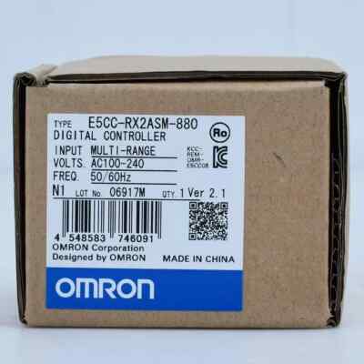 New Omron E5CC-RX2ASM-880 Temperature Controller E5CCRX2ASM880