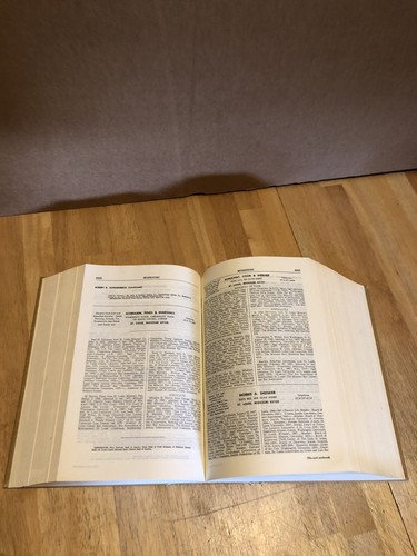 MARTINDALE HUBBELL LAW DIRECTORY VOLUME IV LAWYERS MISSOURI-NEW YORK 1978 - Picture 7 of 8