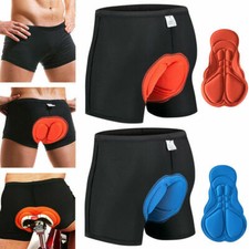Men's Cycling Sports Underwear Shorts 3D Padded Bike Bicycle MTB Liner Shorts US