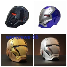 1:1 Wearable Autoking Iron Man Helmet Electronic Voice Activated MK5 Mask Gift