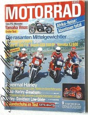 MOTORRAD 9-85+HARLEY LOW GLIDE+HONDA NSR+MOKO+KAWASAKI GPZ+SUZUKI GSX+YAMAHA XJ
