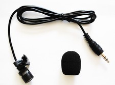 Lavalier Lapel Mirophone with 3.5mm 1/8" Stereo Male Connector NEW