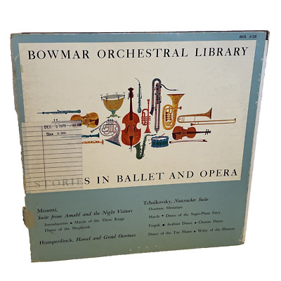 Bowmar Orchestral Library: Stories In Ballet And Opera (Vinyl, 1962) Bowmar