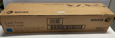 Xerox 006R01452 Toner Orig. CYAN WC 7655/7755 DC 240/242/250/260 (Doppepack) NEU