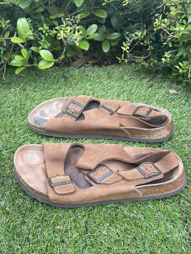 Birkenstock Betula Mens Brown DISCONTINUED Slingback Back strap Sz 11 RARE  | eBay