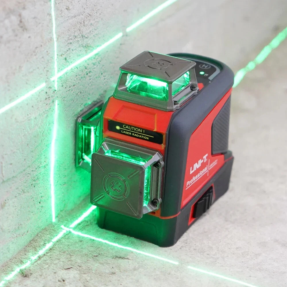Laser Level 3D 12-Line Marker Auto Self-Leveling Remote Control Auxiliary Tools