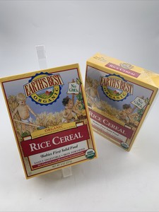 earth's best organic infant cereal whole grain rice