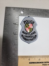 S B2 Police patch Maryland Transit Administration Hat Size