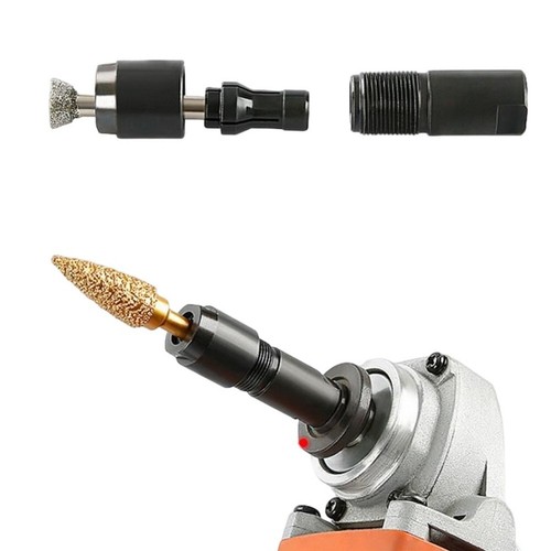2pc 100-type Angle Grinder Modified Adapter To Straight Grinder Chuck M10 Thread - Picture 8 of 9