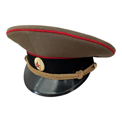 Visor Hat Soviet Uniform Hat Russian Soviet Uniform Armoured Corps