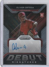 Oliver Ortega RC 2024 Panini Prizm DEBUT SIGNATURES #DS-OO