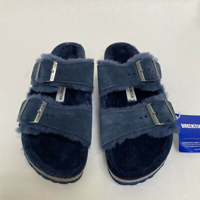 birkenstock arizona suede night