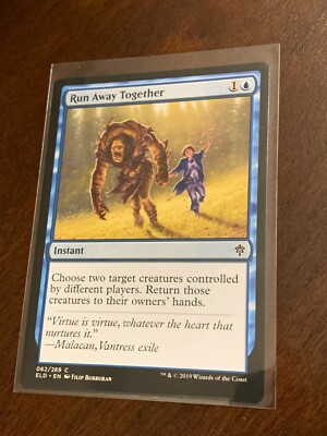 Magic the Gathering Throne of Eldraine Run Away Together