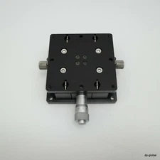 Z Axis wide Low profile Stage Used 80X80X30 6.5mm stroke STA-I-387=5F22