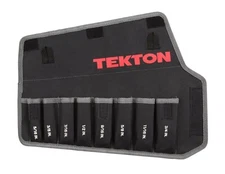 8-Tool Stubby Combination Wrench Pouch (5/16-3/4 in.)  Fabric TEKTON ORG27108