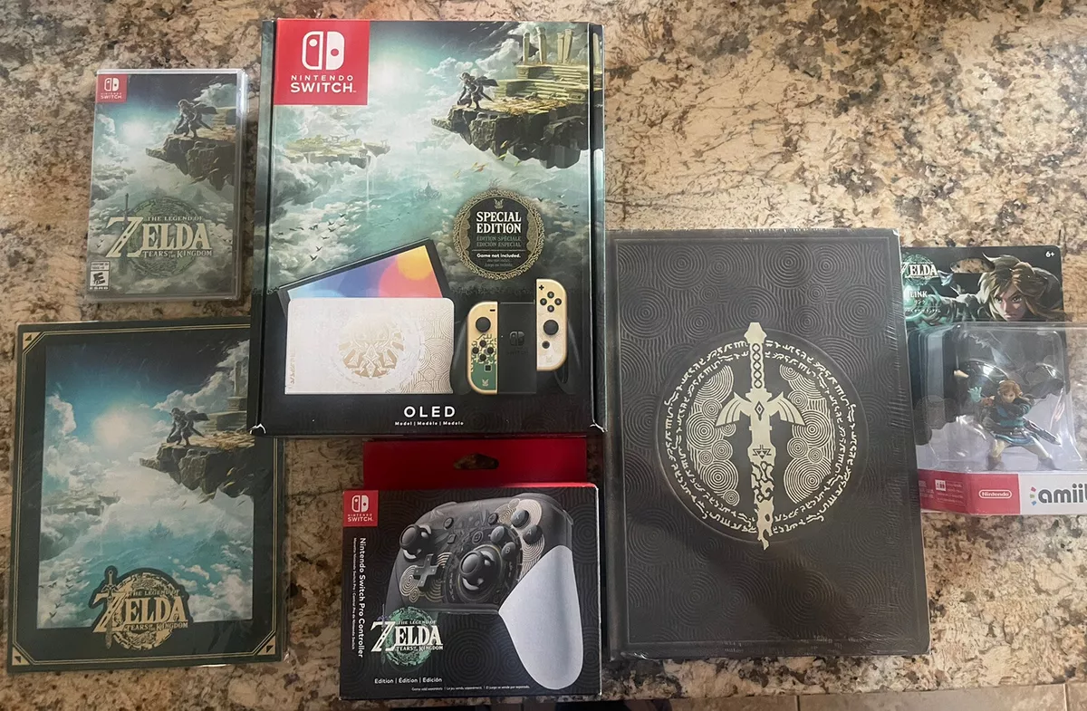 Nintendo - Switch OLED Console - The Legend of Zelda: Tears of the Kingdom  Edition 