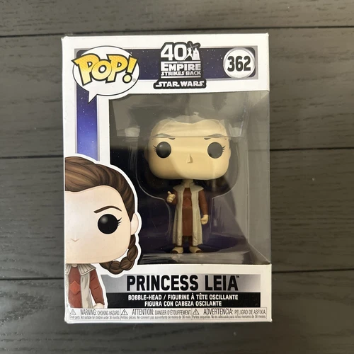 Funko Pop! Star Wars 40th Empire Strikes Back Princess Leia Bobble Head 362